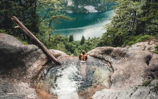 Wanderung zum berÃ¼hmten Naturpool am KÃ¶nigssee