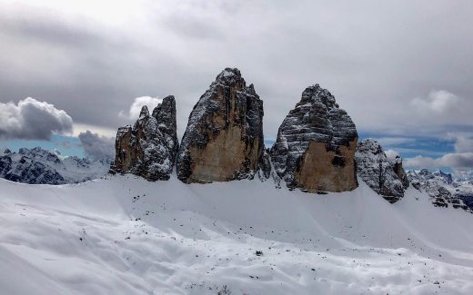 Skitour zu den Drei Zinnen: Grandiose Aussicht