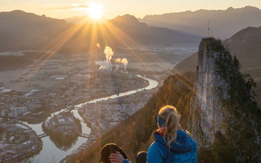 Wanderung auf die Barmsteine: Logenplatz zum Sonnenaufgang