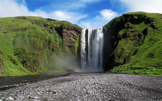 SkÃ³gafoss in Island: Ein majestÃ¤tischer Wasservorhang
