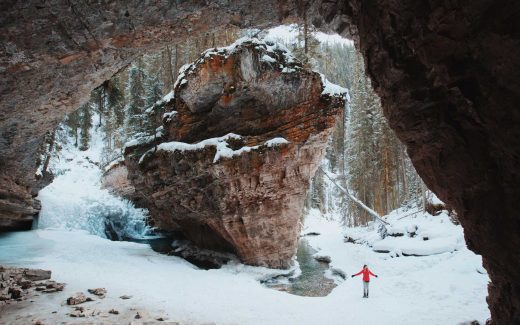 Johnston Canyon in Kanada: Idyllische Schlucht