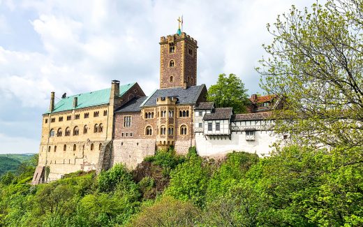 Die Wartburg in Eisenach: WeltberÃ¼hmte Festungsanlage