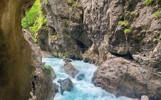 Partnachklamm: Wildromantische Schlucht im Reintal