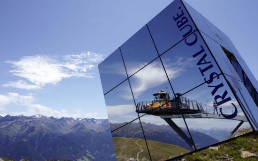 Crystal Cube: Essen im verspiegelten GlaswÃ¼rfel in Tirol