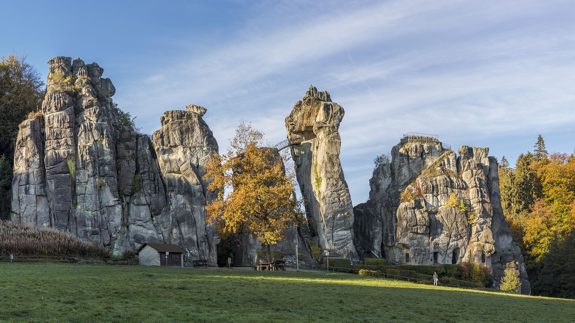Externsteine: Stonehenge vom Teutoburger Wald