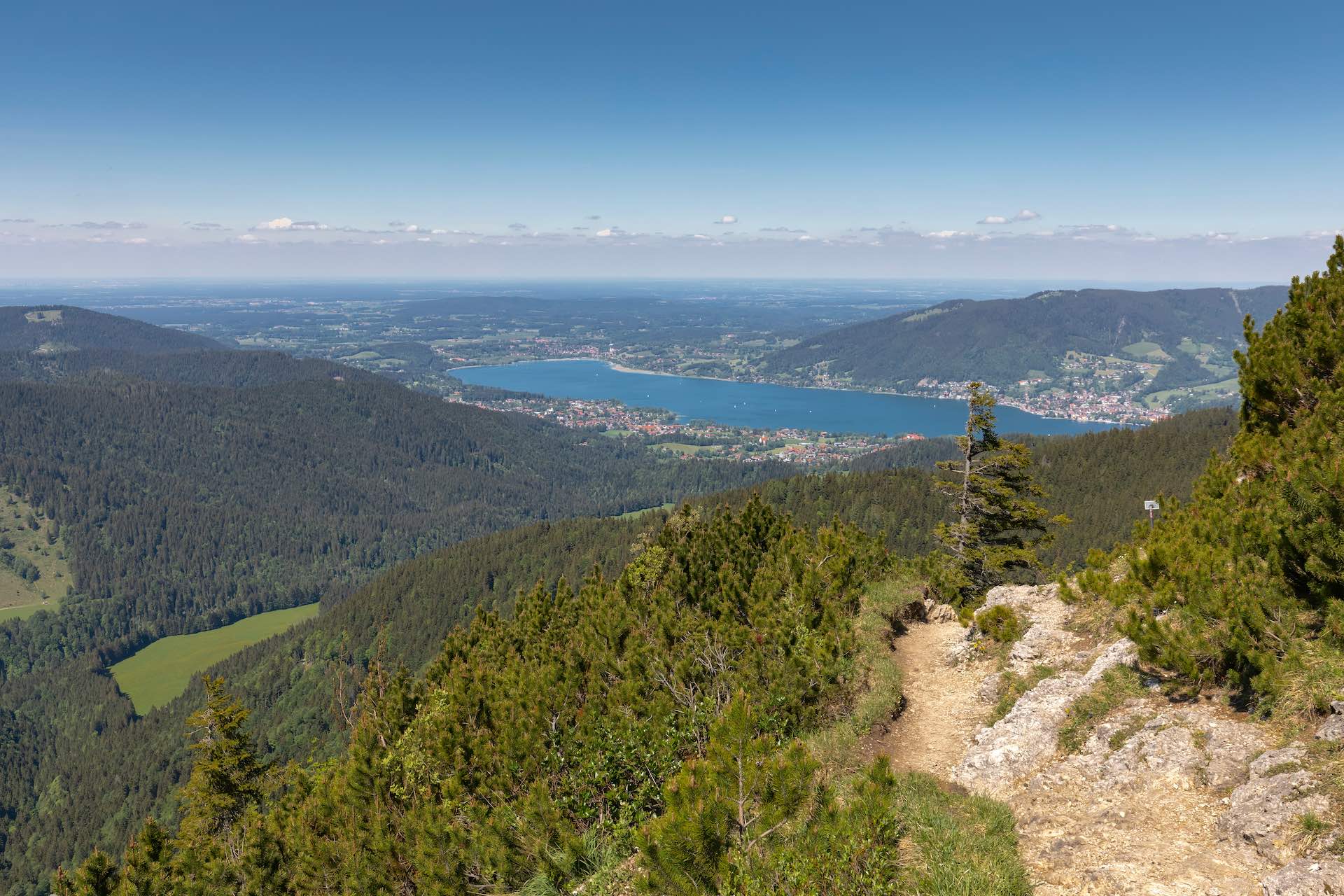 Hirschberg: Beliebte Gipfelwanderung am Tegernsee