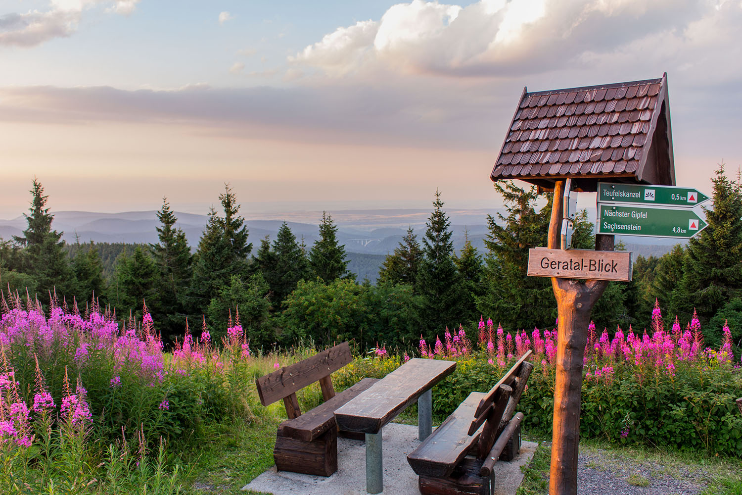 Abendstimmung an einem