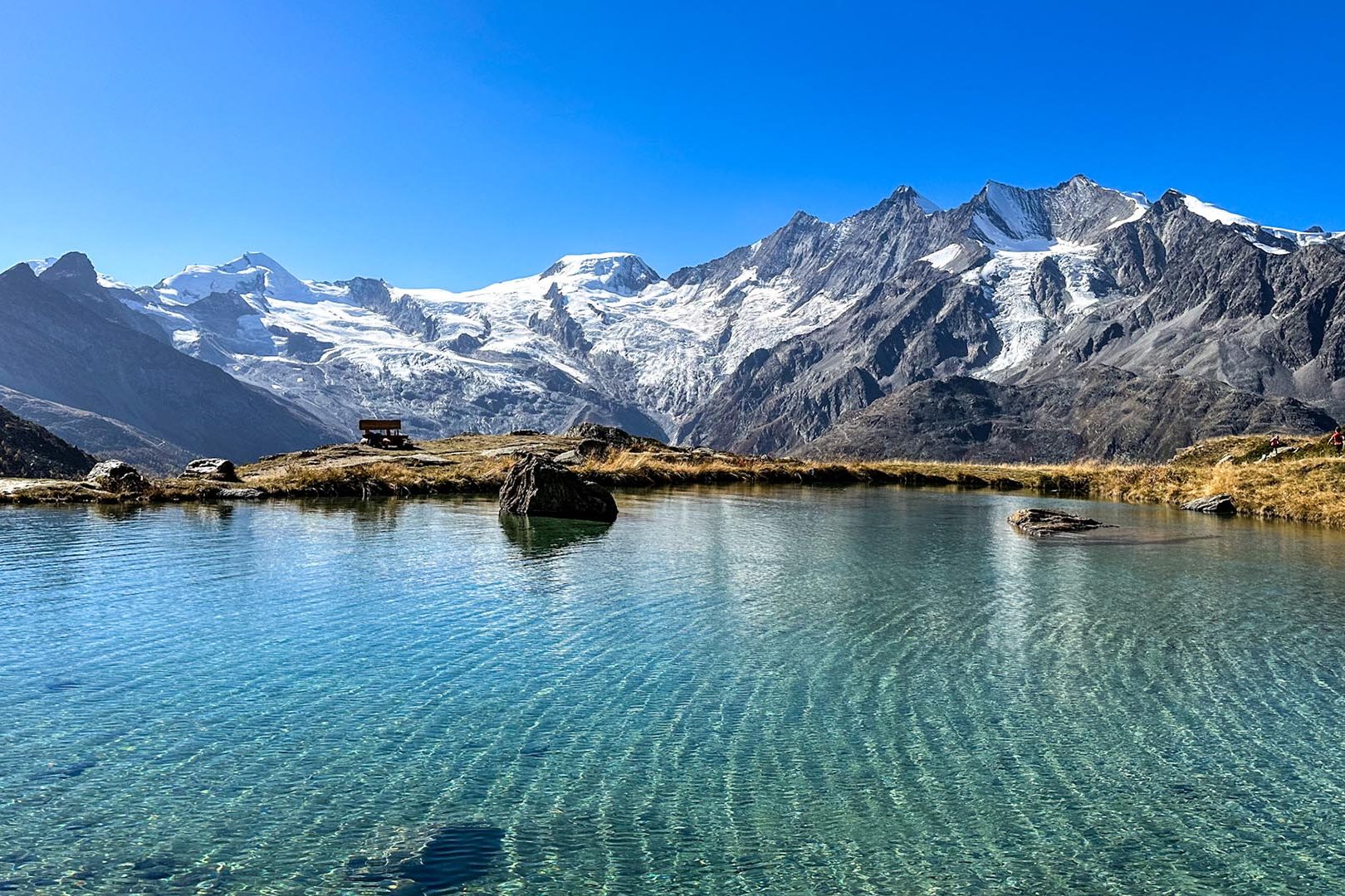 HÃ¶henweg von Saas-Grund zum Kreuzboden