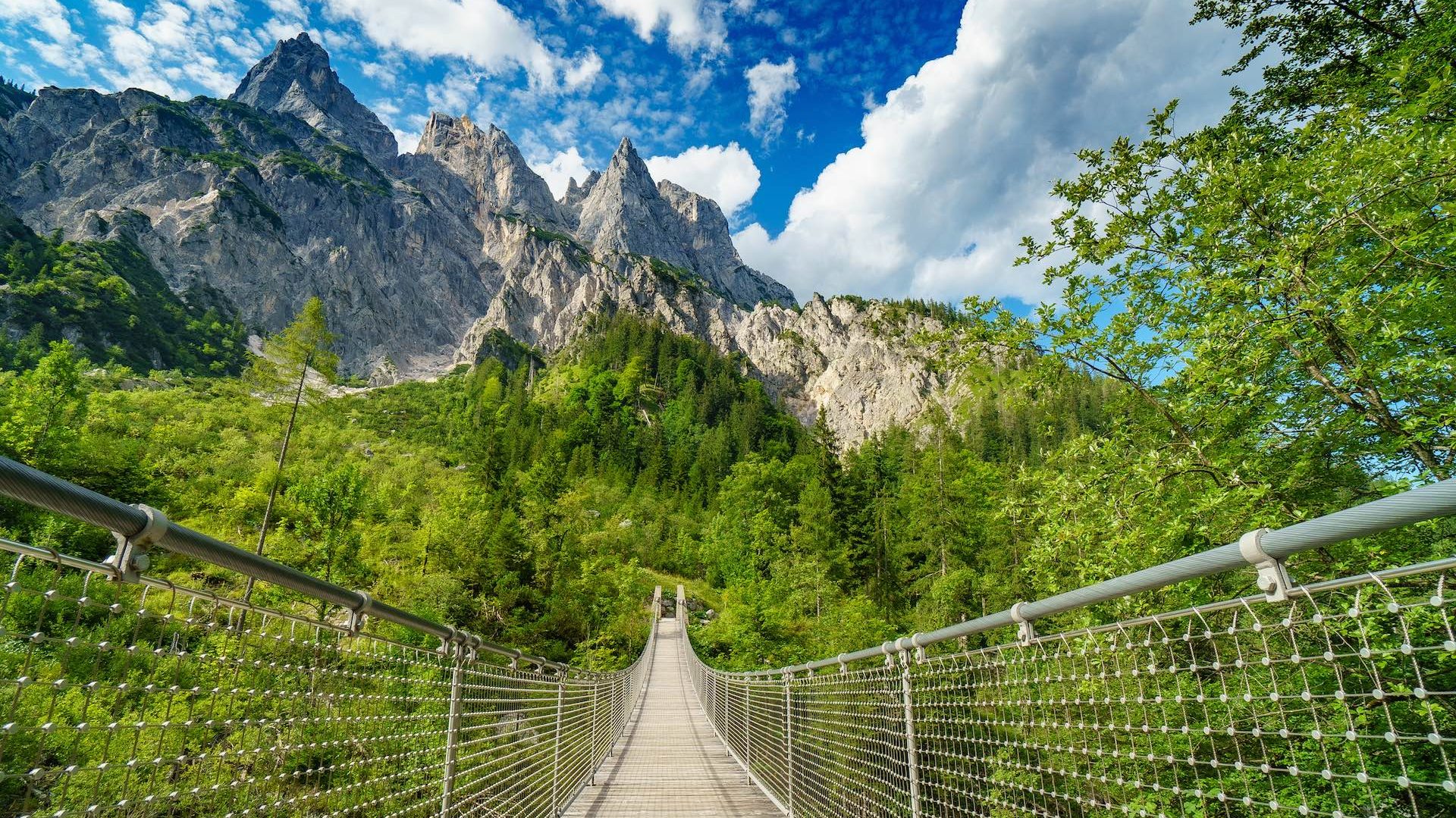 HÃ¤ngebrÃ¼cke Klausbachtal: Einfache Wanderung in Ramsau