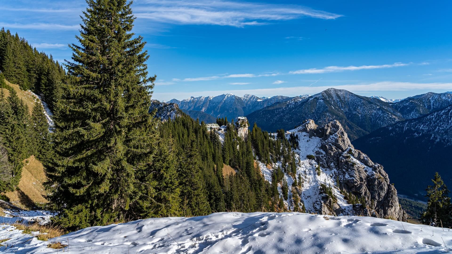 Winterwanderung zum PÃ¼rschling: Traum in weiÃŸ