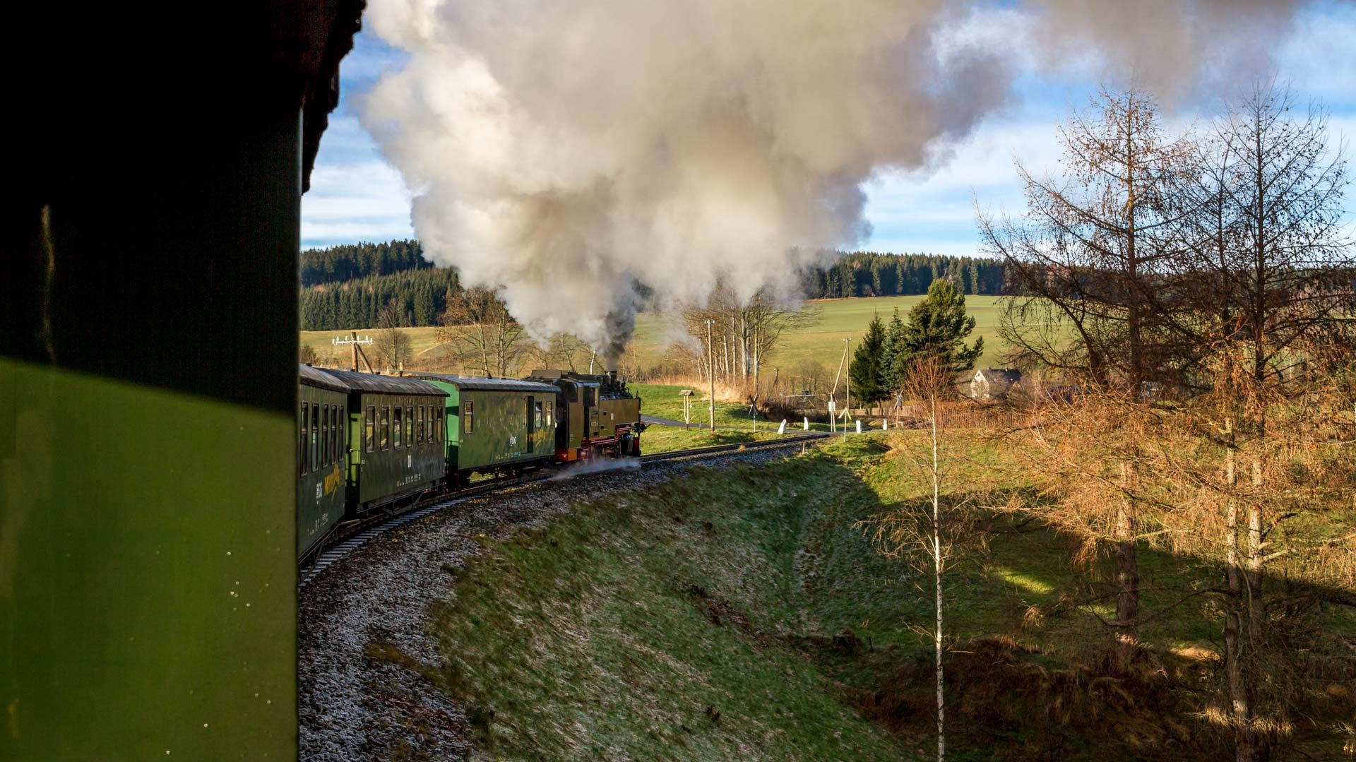 Fichtelbergbahn: Mit Dampf nach Oberwiesenthal