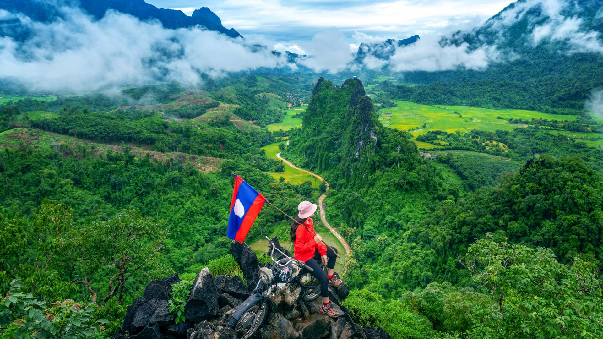 Nam Xay: SpektakulÃ¤rer Motorrad-Gipfel in Laos