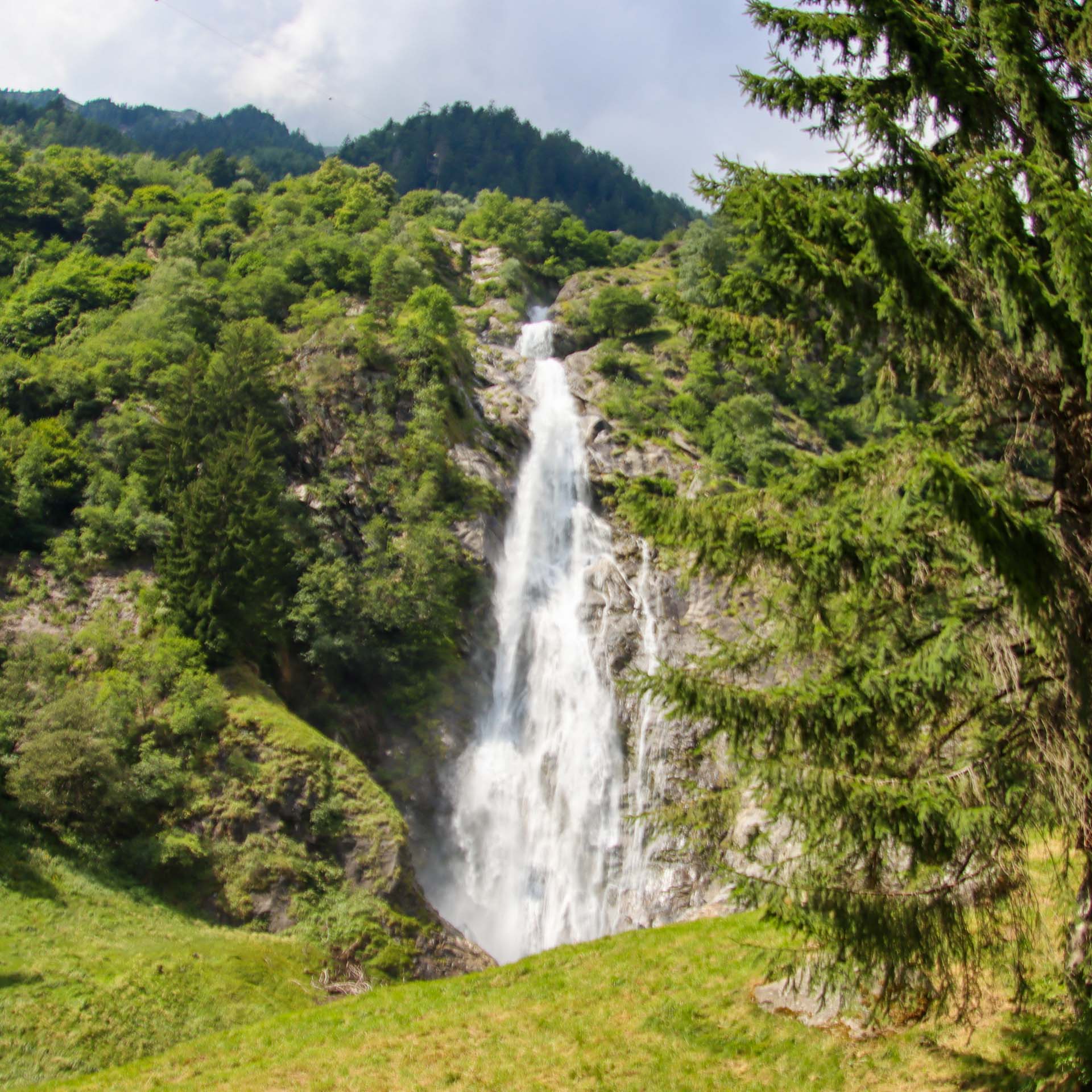 Partschinser Wasserfall: SchÃ¶ne Rundwanderung